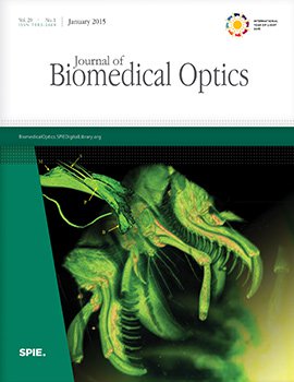 Journal of Biomedical Optics - cover page